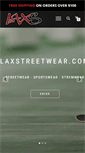 Mobile Screenshot of laxstreetwear.com